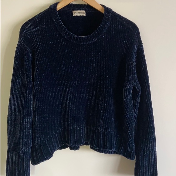 Pull&Bear Blue Soft Sweater - Picture 2 of 3